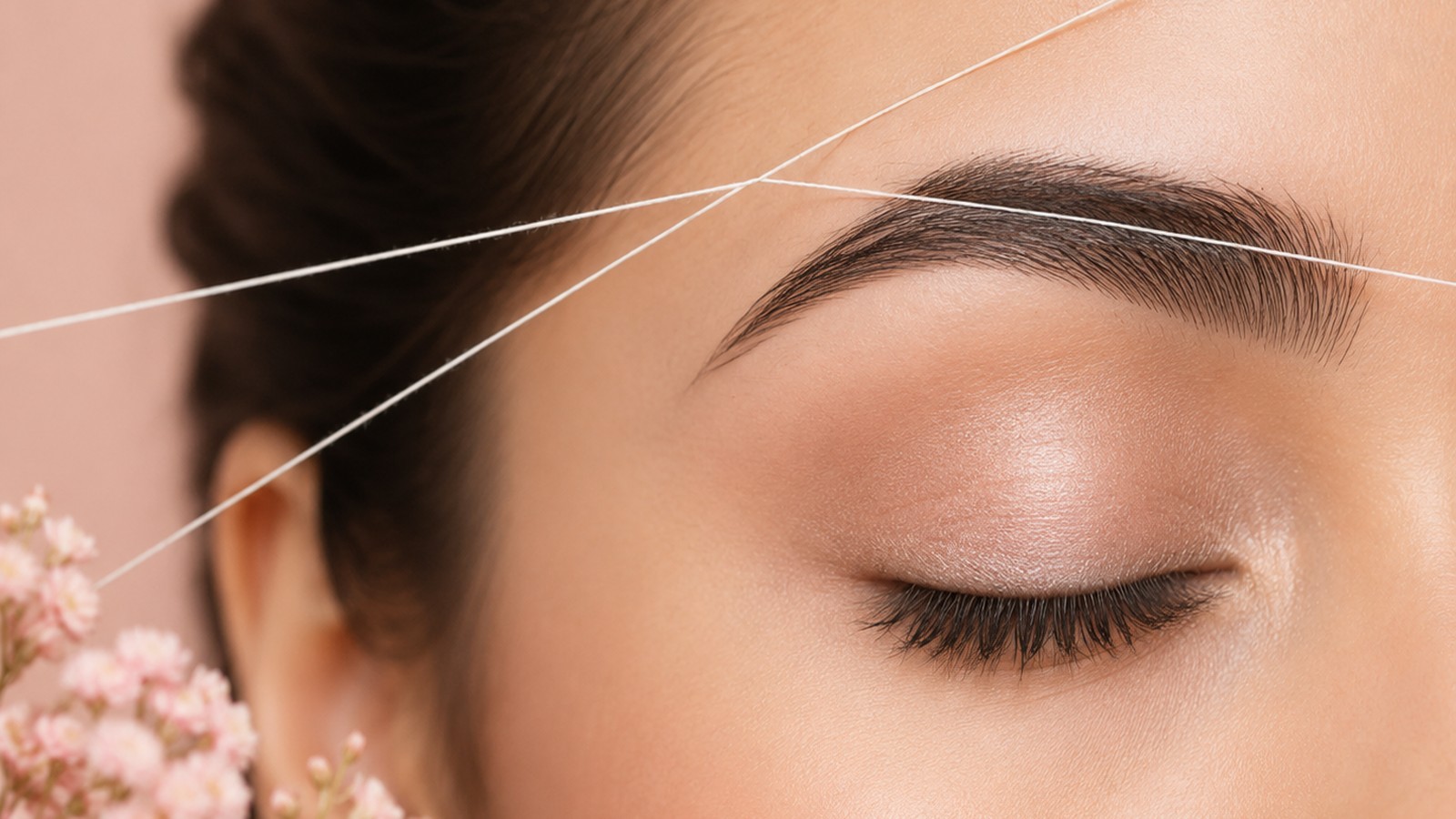 Threading service at AP's Thread Salon